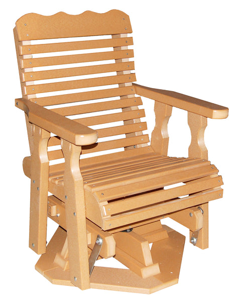 Plainback Swivel Glider